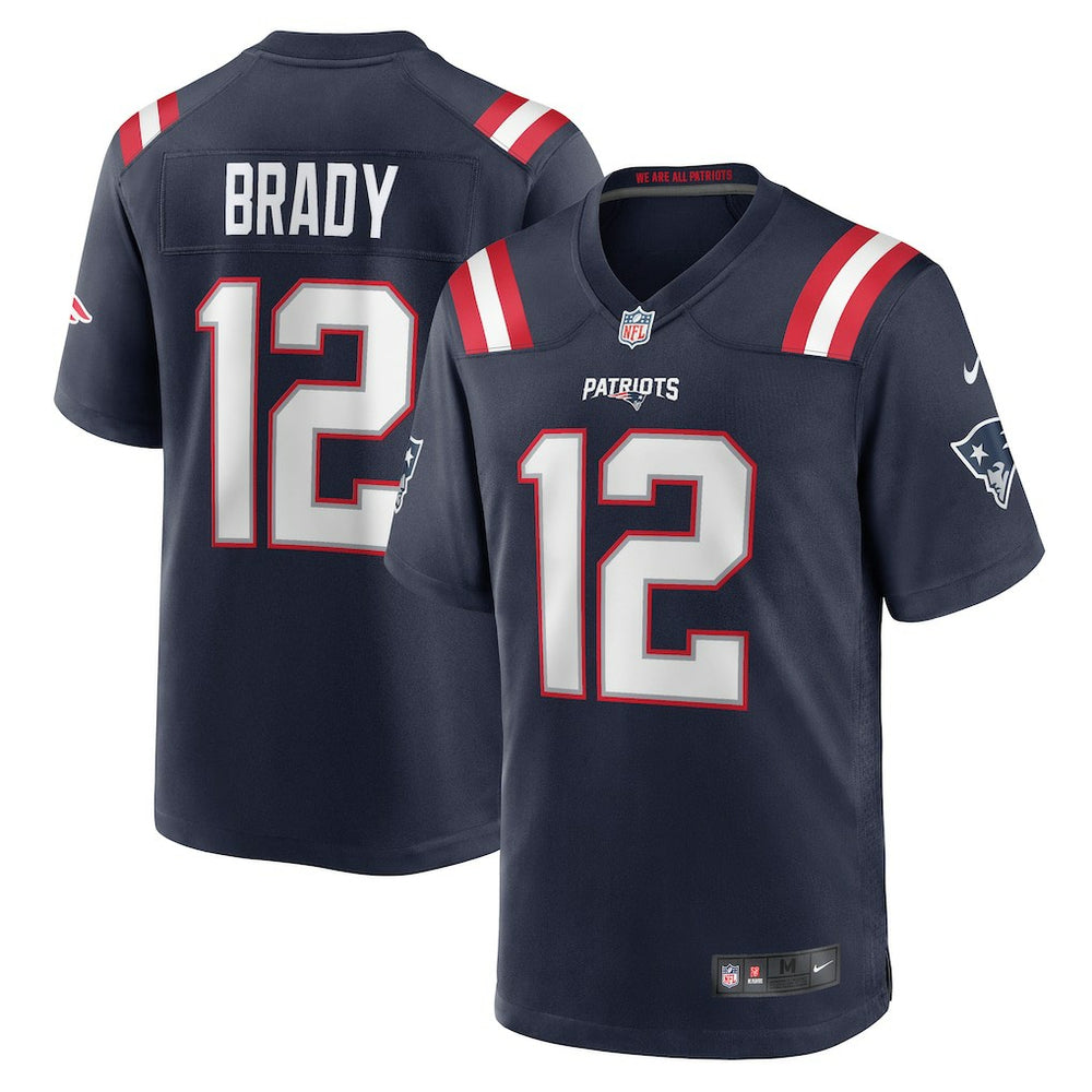 Tom Brady New England Patriots Game Retired Player Jersey - Navy - Nike