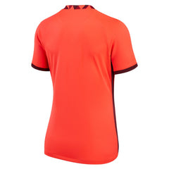 Nike - England Women's National Team Women's 2022/23 Away Replica Blank Jersey - Red