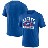 Philadelphia Eagles Badge of Honor Tri-Blend T-Shirt - Royal - NFL
