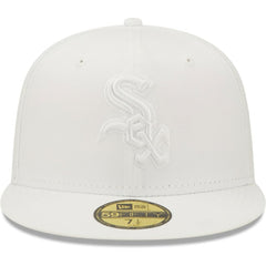 Chicago White Sox New Era White on White 59FIFTY Fitted Hat Outlet