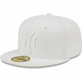 New York Yankees New Era White on White 59FIFTY Fitted Hat Sale