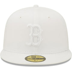 Boston Red Sox New Era White on White 59FIFTY Fitted Hat Online