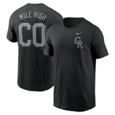 Colorado Rockies Nike Mile High Local Team T-Shirt Discount