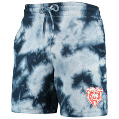 Chicago Bears New Era Tie-Dye Shorts - Navy - NFL