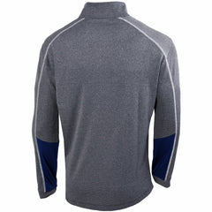 Columbia Minnesota Timberwolves Omni-Wick Shotgun 2.0 Quarter-Zip Pullover Top Heathered Gray/Navy