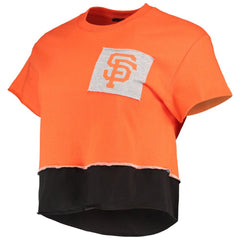 San Francisco Giants Refried Apparel Women's Cropped T-Shirt Online