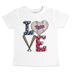 Minnesota Twins Tiny Turnip Youth Baseball Love T-Shirt Sale
