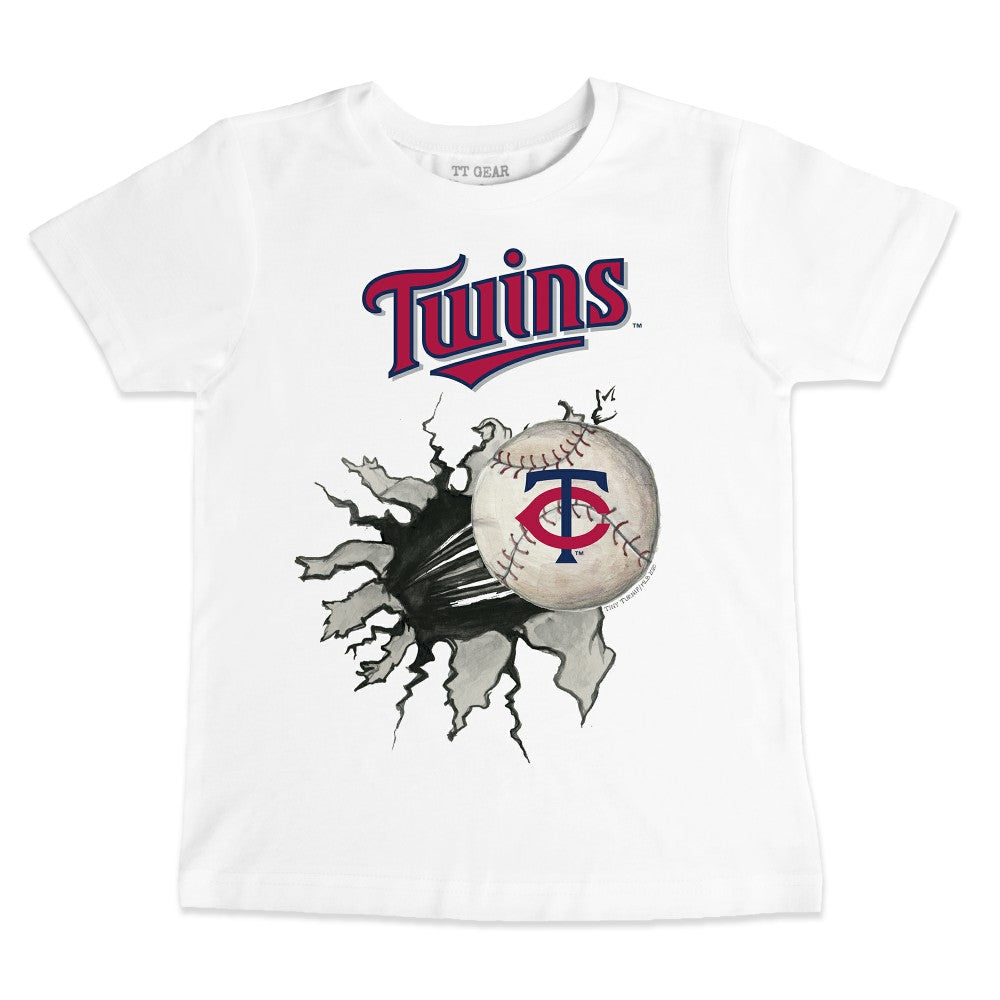 Minnesota Twins Tiny Turnip Youth Baseball Tear T-Shirt Sale