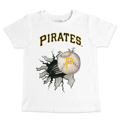 Pittsburgh Pirates Tiny Turnip Youth Baseball Tear T-Shirt Discount