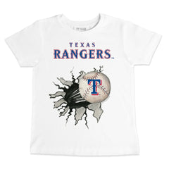 Texas Rangers Tiny Turnip Youth Baseball Tear T-Shirt Outlet