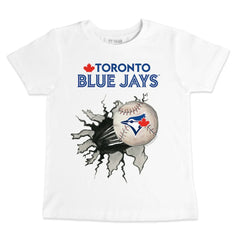 Toronto Blue Jays Tiny Turnip Youth Baseball Tear T-Shirt Sale