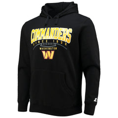 Washington Commanders Starter Premier Pullover Hoodie - Black - NFL