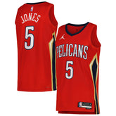 Herbert Jones New Orleans Pelicans Jordan Brand Unisex Swingman Jersey Statement Edition Red