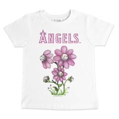 Los Angeles Angels Tiny Turnip Youth Blooming Baseballs T-Shirt Sale