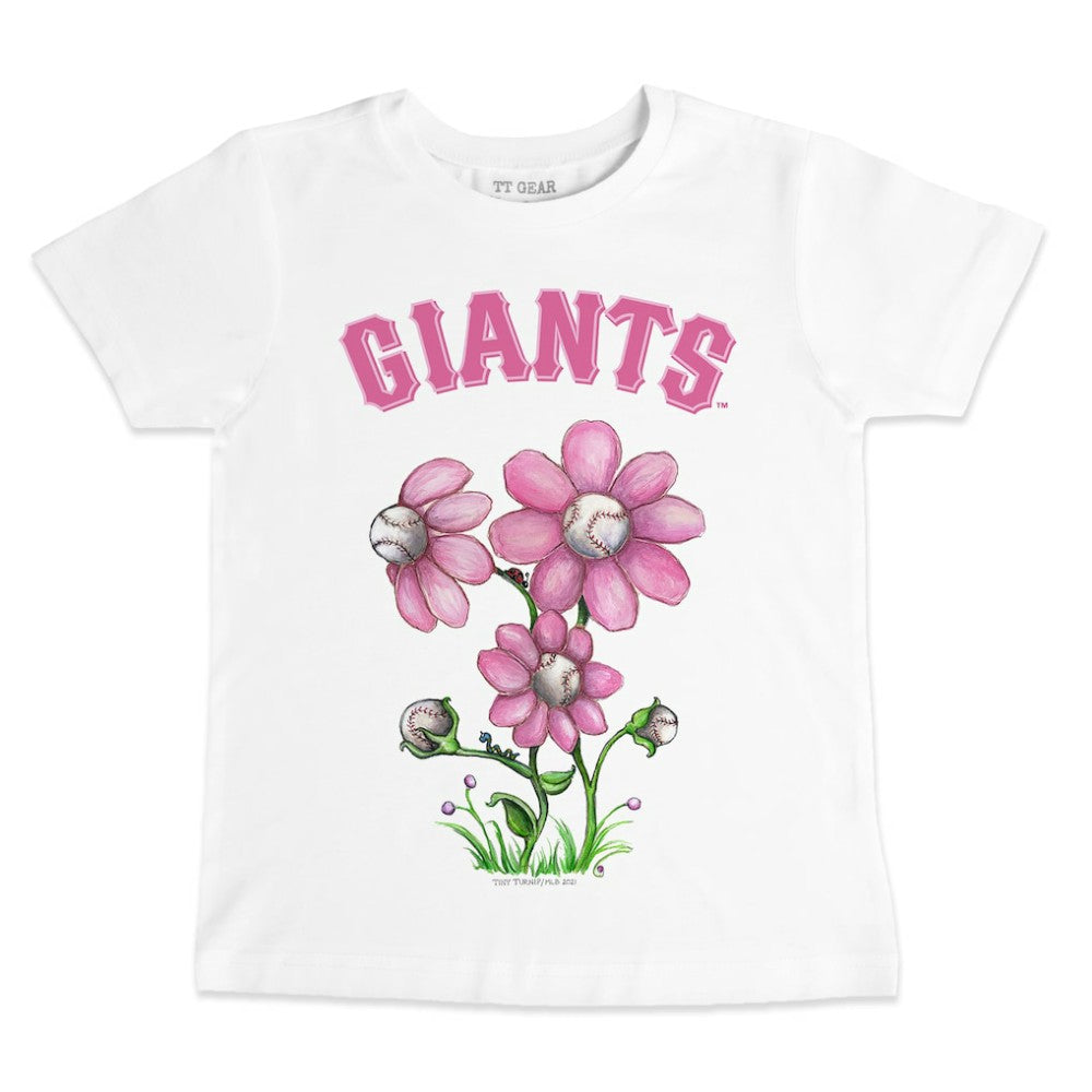 San Francisco Giants Tiny Turnip Youth Blooming Baseballs T-Shirt Online
