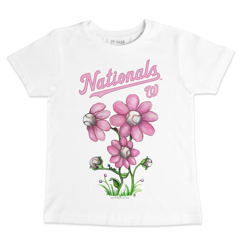 Washington Nationals Tiny Turnip Youth Blooming Baseballs T-Shirt Outlet