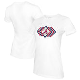 Atlanta Braves Tiny Turnip Women's Prism Arrows T-Shirt for sale