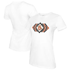 Baltimore Orioles Tiny Turnip Women's Prism Arrows T-Shirt Discount