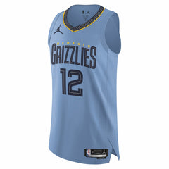 Ja Morant Memphis Grizzlies Jordan Brand Authentic Player Jersey Statement Edition Light Blue