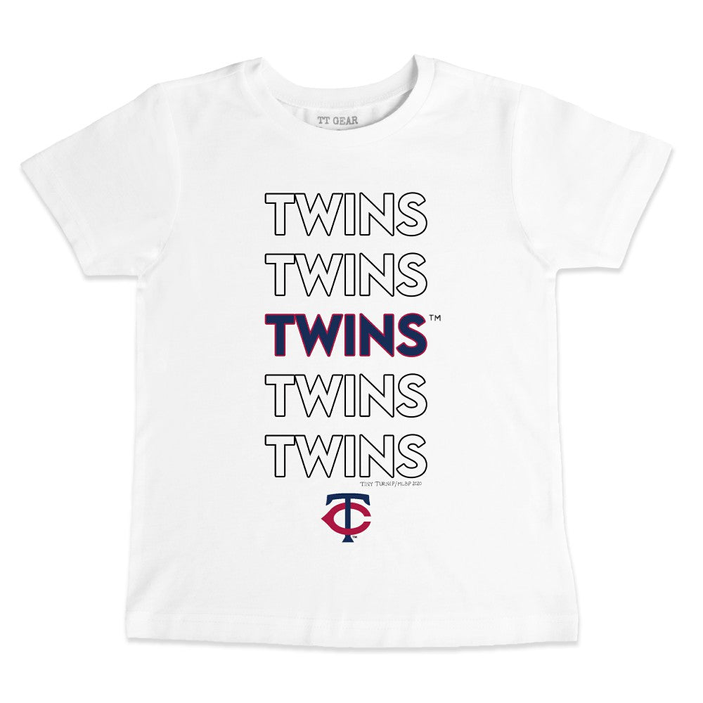 Minnesota Twins Tiny Turnip Youth Stacked T-Shirt Online