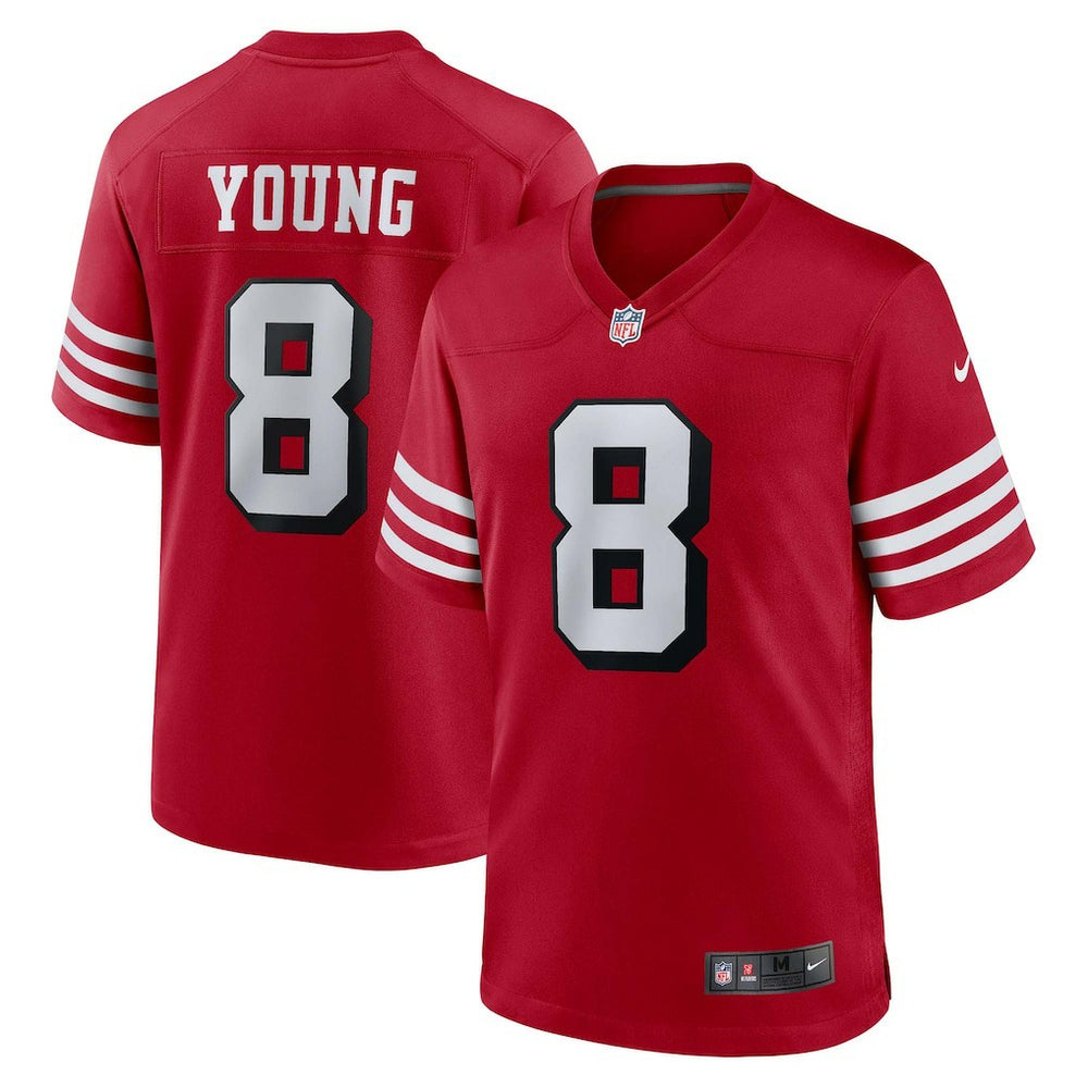 Steve Young San Francisco 49ers Retired Player Alternate Game Jersey - Scarlet - Nike