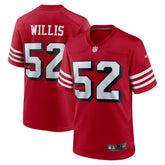 Patrick Willis San Francisco 49ers Retired Player Alternate Game Jersey - Scarlet - Nike