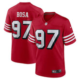 Nick Bosa San Francisco 49ers Alternate Game Jersey - Scarlet - Nike