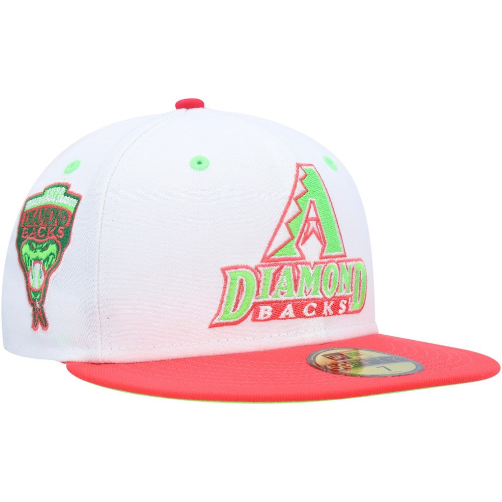 Arizona Diamondbacks New Era 1998 Inaugural Season Strawberry Lolli 59FIFTY Fitted Hat Outlet