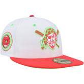 Pittsburgh Pirates New Era Three Rivers Stadium 30th Anniversary Strawberry Lolli 59FIFTY Fitted Hat Online
