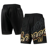 Mitchell & Ness Chicago Bulls Big Face 4.0 Fashion Shorts Black