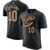 Darius Garland Cleveland Cavaliers Jordan Brand 2022/23 Statement Edition Name & Number T-Shirt Black