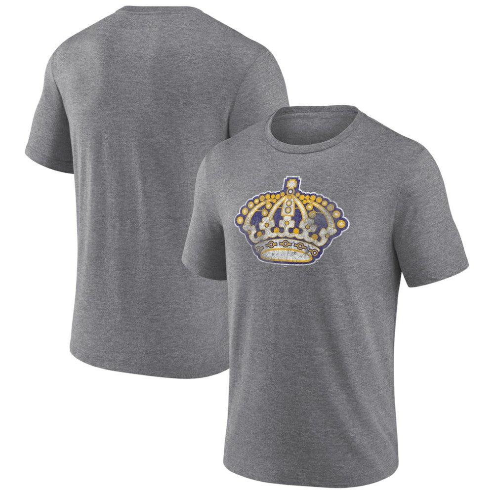 Los Angeles Kings Wraparound Tri-Blend T-Shirt - Heather Gray | NHL near me