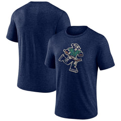 Vancouver Canucks Wraparound Tri-Blend T-Shirt - Navy | NHL sale