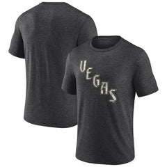 Vegas Golden Knights Wraparound Tri-Blend T-Shirt - Charcoal | NHL sale