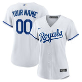 Kansas City Royals Nike Women's Replica Custom Jersey Sale