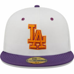 Los Angeles Dodgers New Era 40th Anniversary at Dodger Stadium Grape Lolli 59FIFTY Fitted Hat Discount