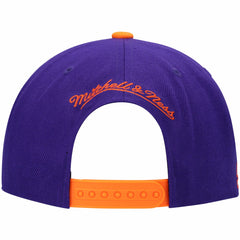 Mitchell & Ness Phoenix Suns Hardwood Classics Snapback Hat Purple/Orange