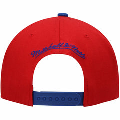 Mitchell & Ness Sacramento Kings Hardwood Classics Snapback Hat Red/Royal