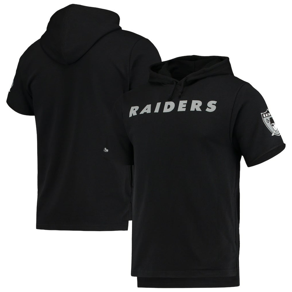 Las Vegas Raiders Game Day Hoodie T-Shirt - Black - Mitchell & Ness