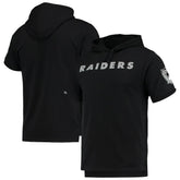 Las Vegas Raiders Game Day Hoodie T-Shirt - Black - Mitchell & Ness