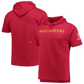 Tampa Bay Buccaneers Game Day Hoodie T-Shirt - Red - Mitchell & Ness