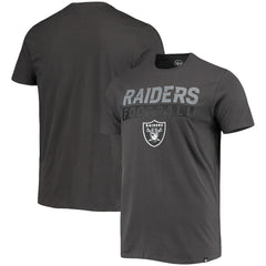 Las Vegas Raiders '47 Dark Ops Super Rival T-Shirt - Charcoal - 47 brand