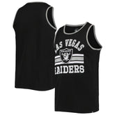 Las Vegas Raiders '47 Edge Super Rival Tank Top - Black - 47 brand
