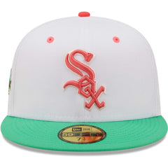 Chicago White Sox New Era Inaugural Season at Comiskey Park Watermelon Lolli 59FIFTY Fitted Hat Online