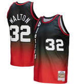 Mitchell & Ness Bill Walton Portland Trail Blazers 1976/77 Hardwood Classics Fadeaway Swingman Player Jersey Red/Black