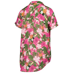 Los Angeles Lakers Lusso Women's Finley-Frankie Party Top & Shorts Set Pink