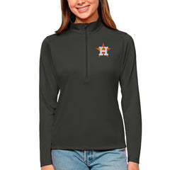 Houston Astros Antigua Women's Tribute Quarter-Zip Pullover Top for sale