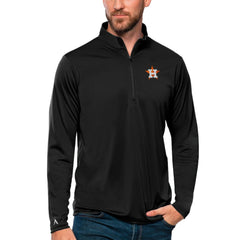 Houston Astros Antigua Tribute Quarter-Zip Pullover Top Sale