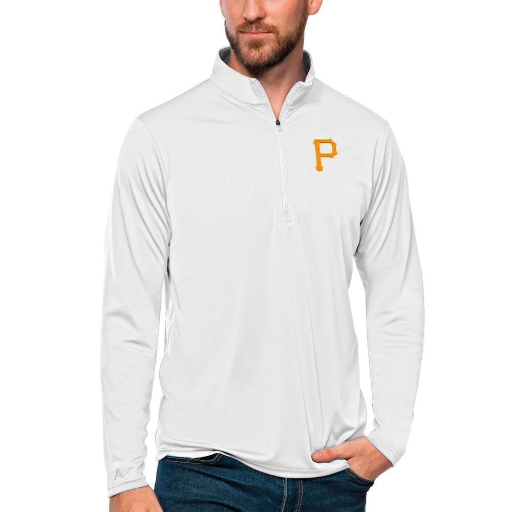 Pittsburgh Pirates Antigua Tribute Quarter-Zip Pullover Top for sale