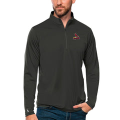 St. Louis Cardinals Antigua Tribute Quarter-Zip Pullover Top for sale